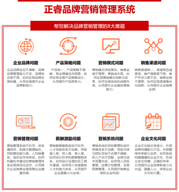 正睿营销管理系统