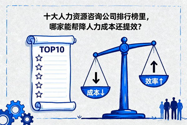 十大人力资源咨询公司排行榜里，哪家能帮降人力成本还提效？