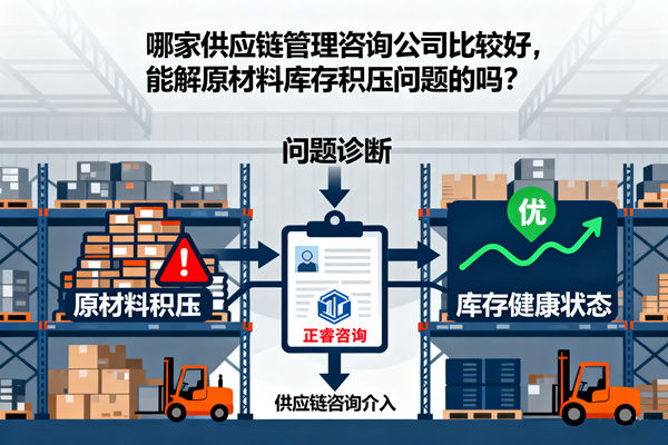哪家供应链管理咨询公司比较好，能解原材料库存积压问题的吗？